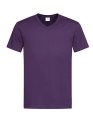 Heren T-shirt V Hals Stedman ST2300 Deep Berry